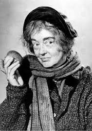 Bette Davis as "Apple Annie" from Pocket Full of Miracles. This has to been  one of my all time favorites. Watch it for yourself and see why.