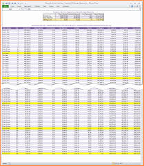 15 Year Amortization Schedule Excel Lovely 28 Tables To