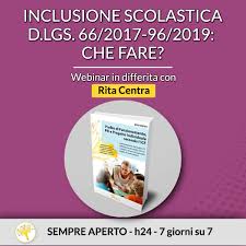 Inclusione Scolastica E D Lgs 66 2017 Docente Dott Ssa Rita Centra Laboratorio Apprendimento