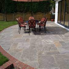 Pin By Brandon Clare On Outdoors Patio Stones Limestone Patio Patio Flooring