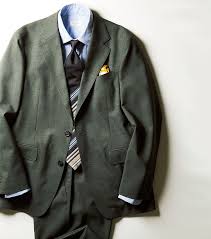 この春 取り入れると旬度倍増 グリーンのスーツ ジャケット 着こなし実例8選 men s ex online ジャケット 着こなし スーツ グリーンジャケット