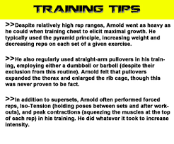 The Ultimate Arnold Training Guide A1supplements Com Articles