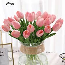 The earliest known flower arranging dates back to ancient egypt. Artificial Tulips Real Touch Fake Flowers Artificial Tulips Flowers Arrangement Bouquet For Home Room Office Wedding Party 5 10pcs Walmart Com Walmart Com