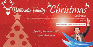 Buku acara natal gpdi depok. Perayaan Natal Gpdi Bethesda Batam Bethesda Center