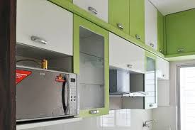 straight modular kitchen cabinet