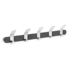 I make custom steel hooks for a coat or clothes rack. Blomus Floz Venea Coat Rack Black Black By Design