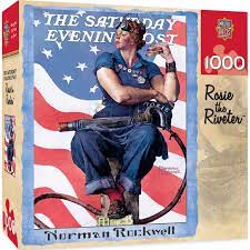 The top countries of supplier is china, from which the. Norman Rockwell Rosie The Riveter 1000 Teile Master Pieces Puzzle Online Kaufen