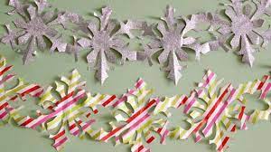 Maybe you would like to learn more about one of these? How To Make Paper Snowflake Chains Ehow Wrapping Paper Christmas Christmas Crafts Wrapping Paper Crafts