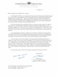 This sample letter template includes replaceable red text for the date, contact information and personal information that needs to be on all business letters. United Nations Official Letter Of Support For Dec Artist 1580 1220px Official Letter Email Format And Letter Sampl Support Letter Friendly Letter Lettering