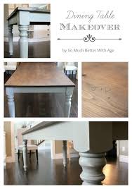 It penetrates deep into the pores to seal and protect the wood. Dining Room Table Makeover So Much Better With Age