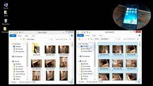 How To Import Pictures Videos From Iphone To Windows Pc Youtube