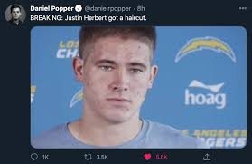 Justin Herbert's Barber Needs to Be Fired, Possibly Tarred and Feathered