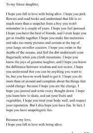 To My Future Daughter Words Quotes Inspirational Quotes Words