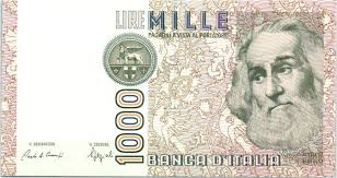 Billet Italie 1000 Lire 1982 Marco Polo