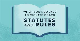During your search, you might consider What To Do When Asked To Violate Rules Nursegrid