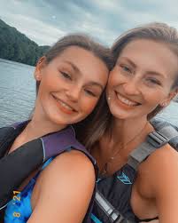 So happy Natalia and I were able to enjoy the water before the storm!! ⛈