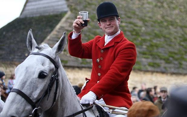 Fox-hunting is the greatest sport on God's green earth