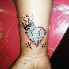 People who are lucky enough to have a diamond as their birthstone will often wear it as jewelry or as a tattoo to symbolize their birth month. 125 Diamond Tattoos Diamonds Are Forever 2021 Designs Wild Tattoo Art