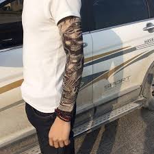 Check spelling or type a new query. Mens Fake Tattoo Sleeves Cover Unisex Party Body Art Temporary Sunscreen Random Style Buy At A Low Prices On Joom E Commerce Platform