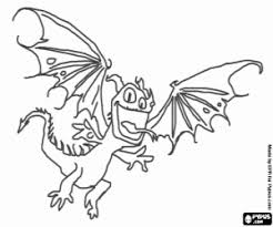 Ausmalbilder Schrecklicher Schrecken Klein Drache Zum Ausdrucken