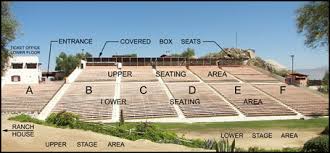Seating Chart Ramona Bowl Amphitheatre
