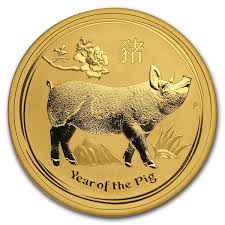 Buy 2019 Year Of The Pig 1 Oz Gold Coin Perth Mint Lunar Series Ii