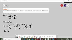 Lakmus biru akan menjadi merah apabila dicelupkan dalam larutan …. Rangkuman Materi Contoh Soal Hidrolisis Pembahasan Kelas 11