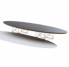 Etr elliptical table rod base surfbrett surfboard tisch eames miller lounge chair | ebay $3900 euros. Eames Elliptical Table Eames Office