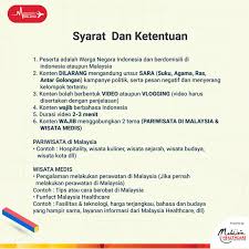Sebagaimana kita tahu bahwa negara kita ini terdiri dari berbagai macam suku dan etnis yang tentunya memiliki keberagaman dalam budaya. Rindu Malaysia Lostpacker