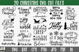 Even if it is not real, but artificial or even virtual. Christmas Svg Bundle Christmas Sign Bundle 924576 Cut Files Design Bundles