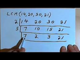 Finding The Lcm Of 3 Or More Numbers 127 2 22