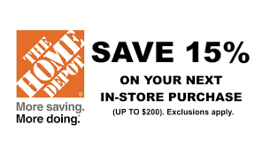 Other Home And Garden 181076 Home Depot 15 Off In Store Save Up To 200 Fast Shipment Authentic Buy It Now Only Home Depot Coupons Home Depot Depot