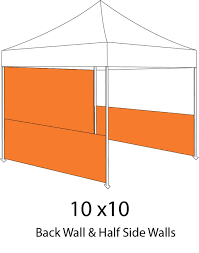 10' x 10' screen™ beige pop up canopy with mesh sides. 10 X 10 Pop Up Event Tent Package 1