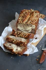 Spray one 8.5 x 4.5 x 3 inches loaf pan with floured cooking spray, or grease and flour the pan, set aside. Cream Cheese Swirl Banana Bread Bake To The Roots