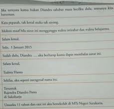 Contoh surat pribadi, merupakan surat yang digunakan untuk kepentingan pribadi, dan sifatnya santai. Susunlah Kalimat Surat Di Atas Menjadi Sebuah Surat Pribadi Sesuai Dengan Strukturnya Brainly Co Id