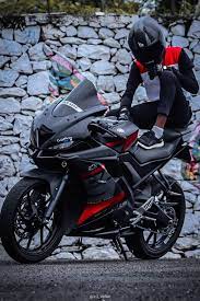 Getting this set of the yamaha r15 v3 hd wallpapers was bit of a challenge for us. Modified Black Red Yamaha R15 V3 Modifiedx Bike Pic Bike Photo Yamaha Bikes