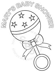Download and print these free printable baby shower coloring pages for free. Baby Shower Coloring Pages Cake