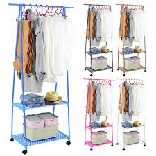 Rak gantung rak aluminium tempat gantungan handuk baju dinding toilet kamar mandi. Tempat Gantung Baju Rak Besi Gantung Pakaian Wardrobe Storage Rack Hanger Metal Cloth Clothes Hanging Organizer Shopee Malaysia