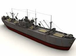3d Model Liberty Ship Model Ships Merchant Marine Model