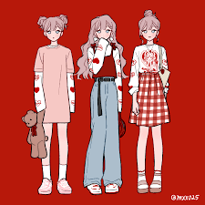 Search, discover and share your favorite anime aesthetic gifs. ë§¥ì‹œ Maxxie On Twitter Fashion Design Drawings Art Clothes Drawing Anime Clothes