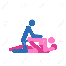Cartoon Pose Of Threesome Sex. Erotic Style Passion Concept Flat Design.  Kamasutra, Schematic Positions For Making Love. Blue And Pink, Bisexual,  Men And Women Love Each Other Клипарты, SVG, векторы, и Набор