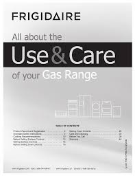 The control will unlock the oven door and resume normal . Frigidaire Lfgf3054tf 5 Burners 5 Cu Ft Self Cleaning Freestanding Gas Range Use And Care Guide Manualzz