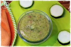 Dieser karottenbrei mit mais und getreide eignet sich nämlich besonders gut für alle, die es abends nicht süß, sondern lieber. Zucchini Kartoffel Brei Selbstgemachte Babynahrung Aus Das Baby Kochbuch Topfgartenwelt