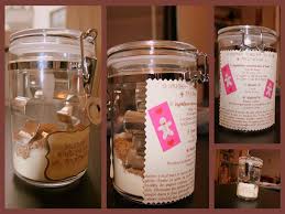 Bocal Cadeau Sables Homemade Gift Jar Cadeau Noel Diy
