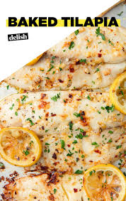 Garlicky Lemon Baked Tilapia Is Crazy Addicting Recipe Talapia Recipes Fish Recipes Healthy Baked Tilapia Recipes