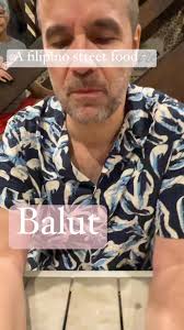 My beau tried balut for the first time. Have you tried it? What do you  think of it? #balut #BalotChallenge #balot #streetfood #filipinofood
