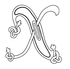 Patrick's day themed coloring sheets. Free Celtic Letters Of The Alphabet Celtic Letters Celtic Fonts Celtic Alphabet