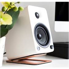 Best Buy Kanto S4 Desktop Speaker Stands 2 Pack Copper S4cu In 2020 Desktop Speakers Speaker Stands Diy Speakers
