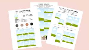 Collect existing material · 3. Create An Instagram Mood Board In Canva Ivory Mix