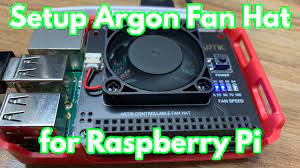 How To Setup Argon Fan Hat For Raspberry Pi Youtube